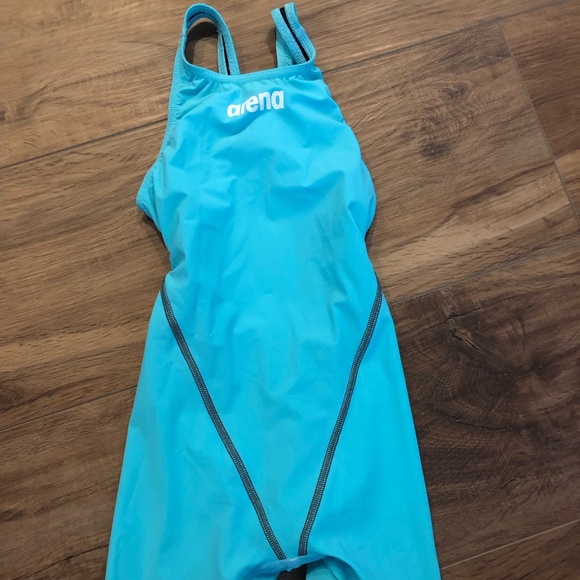 ARENA GIRLS POWERSKIN ST NEXT OPEN BACK TECHSUIT size 26 - Picture 1 of 5